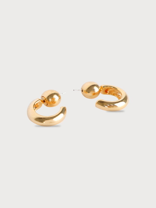 no.23 earring gold small