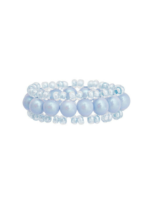 Bubble Beads Ring (Sky Blue)