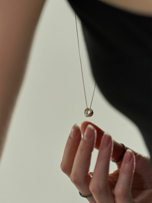 Twig Slim Ring Necklace