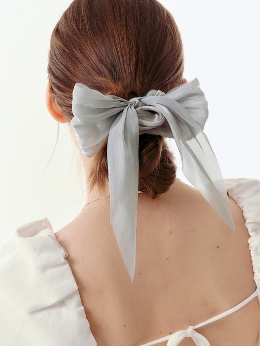 Twist haute ribbon hair Scrunchie