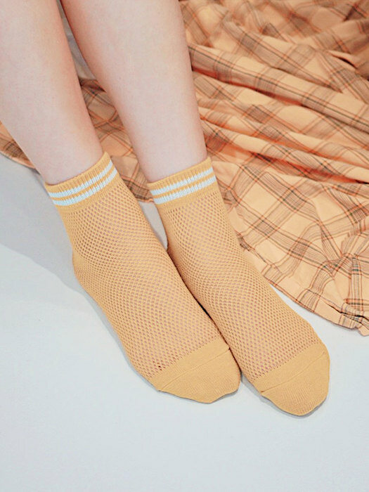 Sailor Daily Two Line Mesh Socks (6컬러)