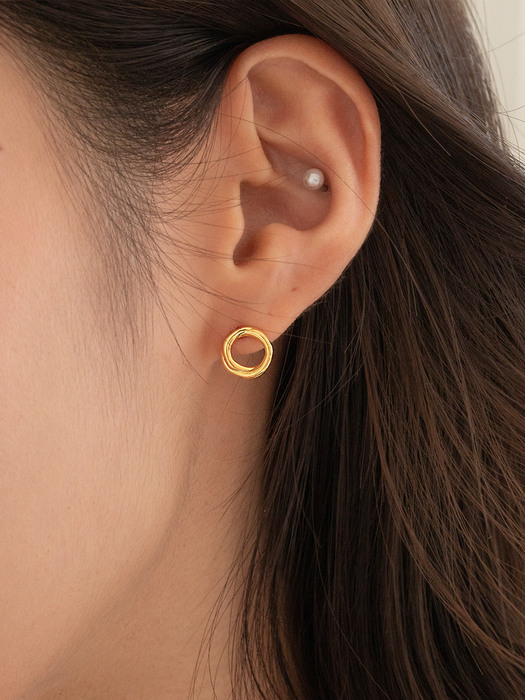 BEGEL RING EARRING