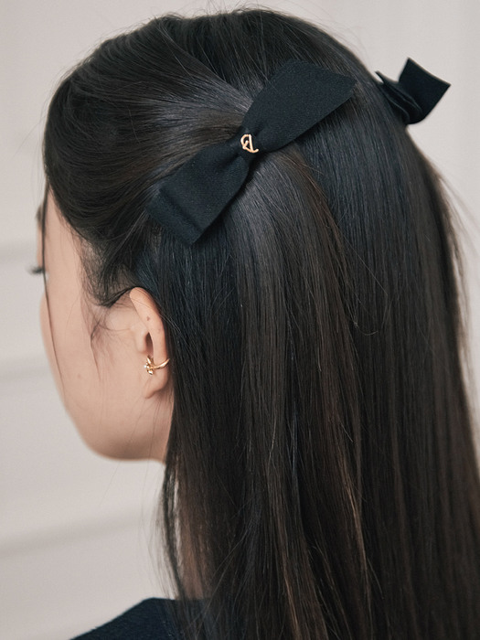 Double Twin Hair Ribbon