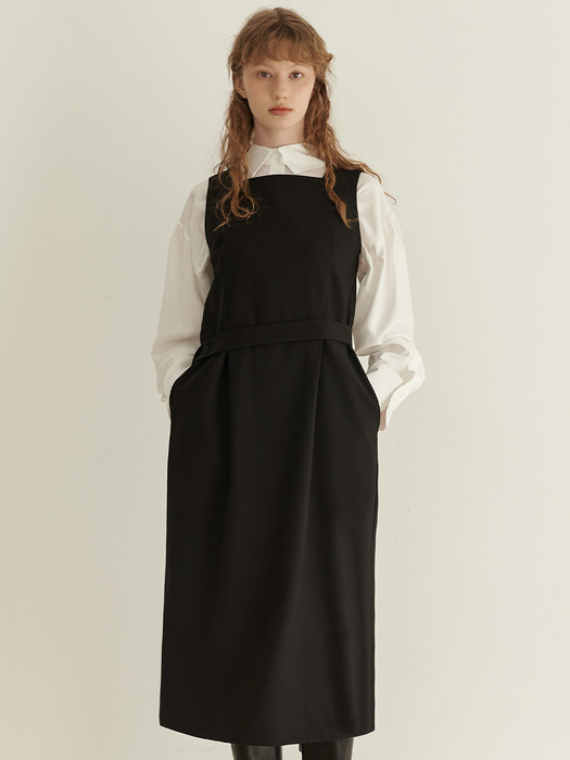 4.63 Bustier belt dress (Black)