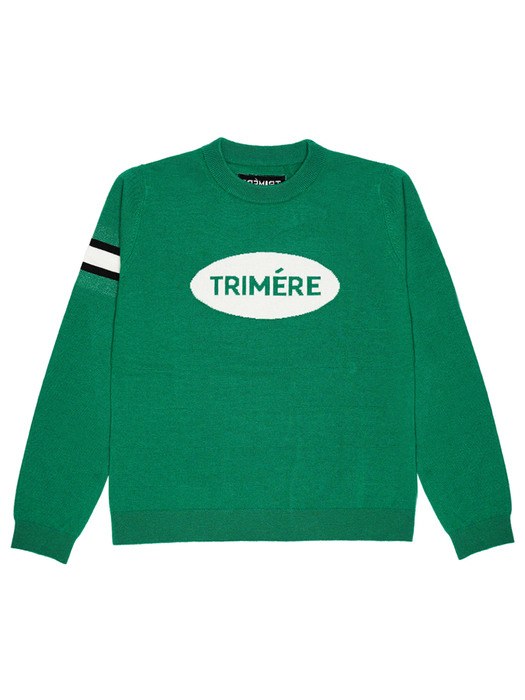 Signature Line Cashmere Knit PULLOVER WOMAN GREEN