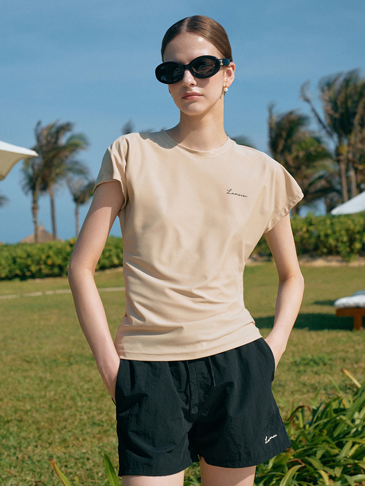 Cap Sleeve Rash Guard[LMBCSW225]-4color