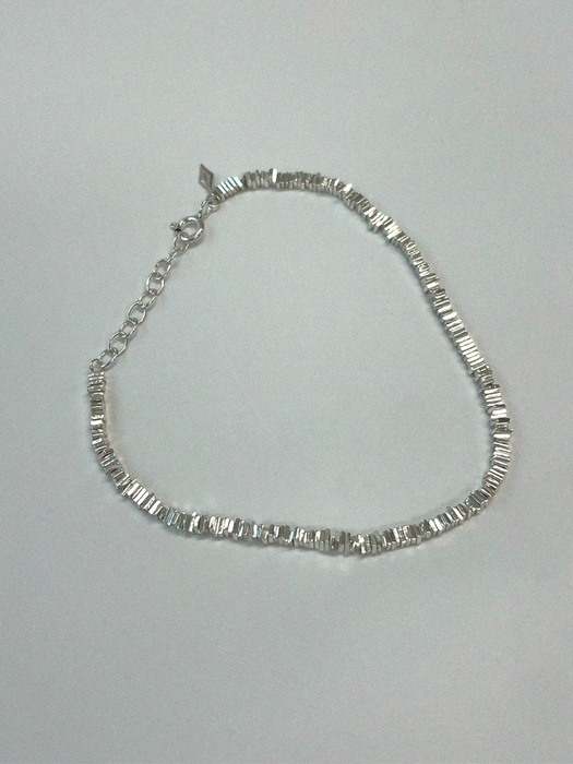 silver925 step bracelet