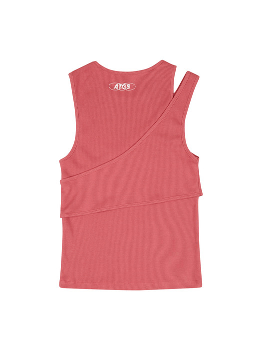 LAYERED SLEEVELESS PINK