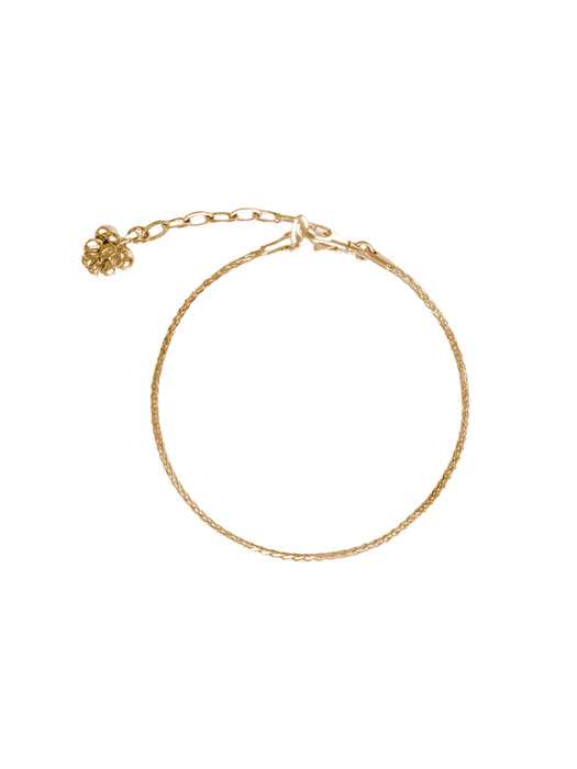 Basic layered chain bracelet