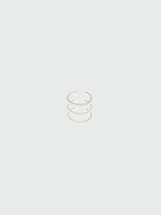 XOE EENK E Ring - Silver