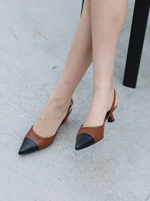 Roin slingback shoes_23503_brown