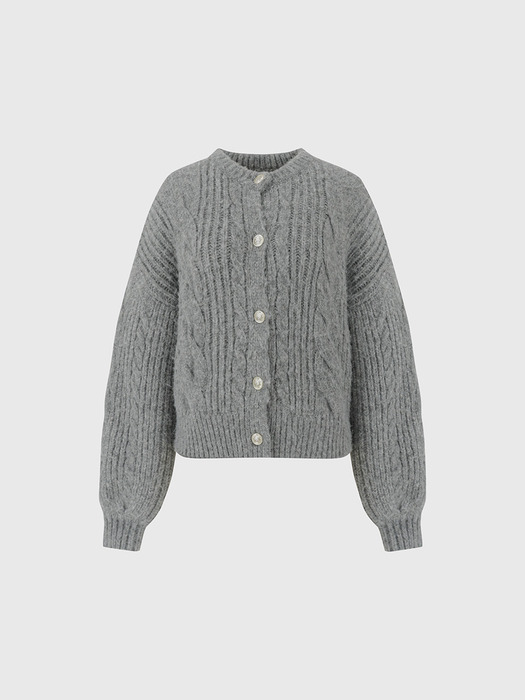 셀리 케이블 니트 가디건 / CELI CABLE KNIT CARDIGAN_3colors