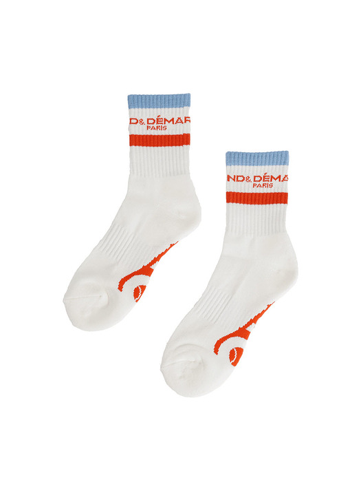 [Unisex] Rond&Demarrer Signature Socks (Middle Stripe ver.)