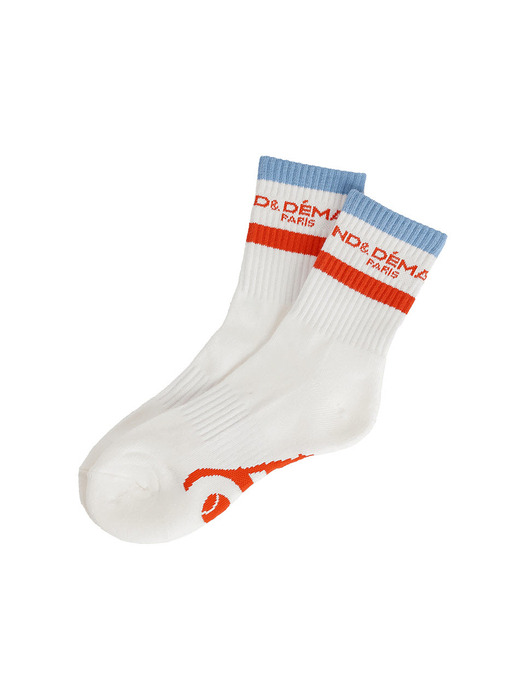 [Unisex] Rond&Demarrer Signature Socks (Middle Stripe ver.)