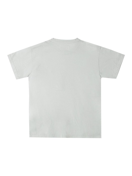 [메종마르지엘라] 여성 S51GC0521 S20079 102 넘버 로고 프린트 반팔 티셔츠 라이트그레이