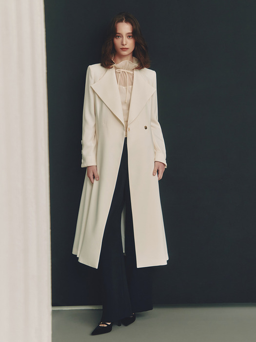 Anna / Belted Trench Coat (2color)