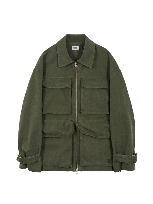 UTILITY JACKET_khaki