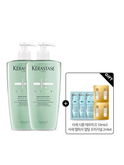 방 디발렁 샴푸 500ml 듀오set