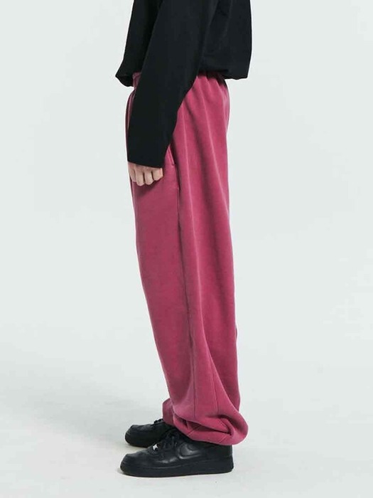 MPa CALF LOGO SWEAT PANTS (PINK)