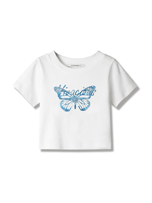 Butterfly Crop t-shirt - 3COL