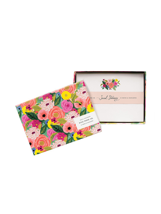 라이플페이퍼 Juliet Rose Social Stationery 편지지 세트