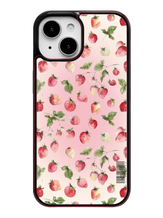 strawberry blusher Epoxy Phone Case 아이폰 갤럭시 에폭시 케이스