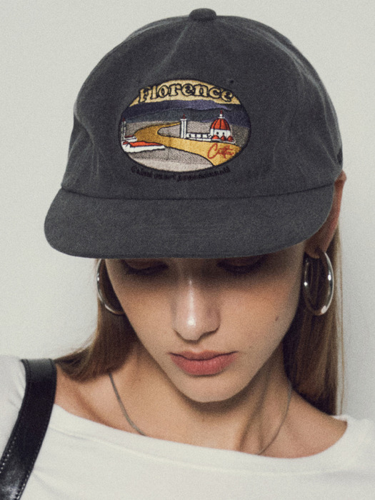 Florence Cap_CTA918(Charcoal)