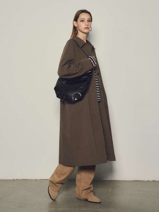 Florence Maxi Long Mac Trench Coat_CTO121(Brown)