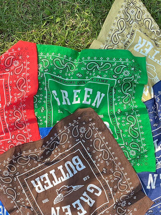 Butter Wing Bandana (Green)