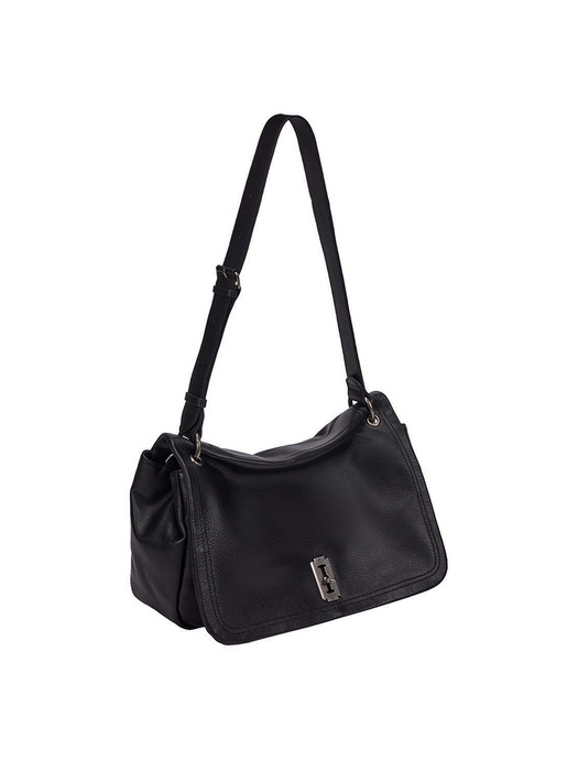 Perfec About It Flap Shoulder L (퍼펙 톡 어바웃 잇 플랩 숄더 라지) Black