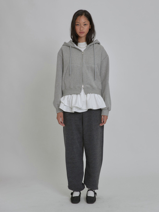 Warm Layer Knit Jogger Pants Dark Gray