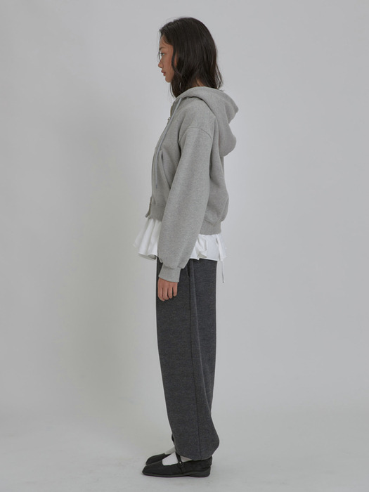 Warm Layer Knit Jogger Pants Dark Gray