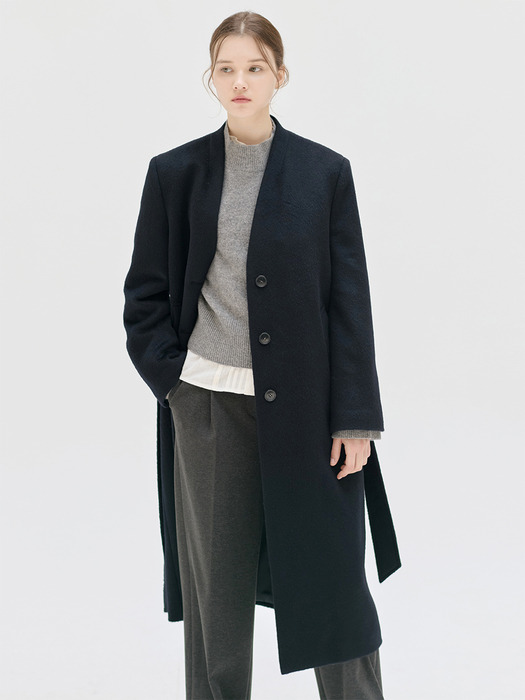 24WN collarless minimal coat [NA]