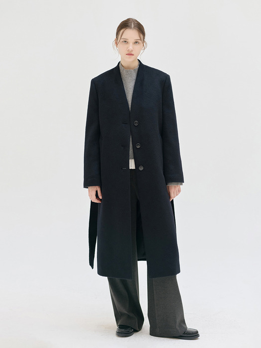 24WN collarless minimal coat [NA]