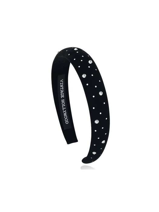 [단독][시즌한정]Glitter Velvet Hairband_VH249OHB011M