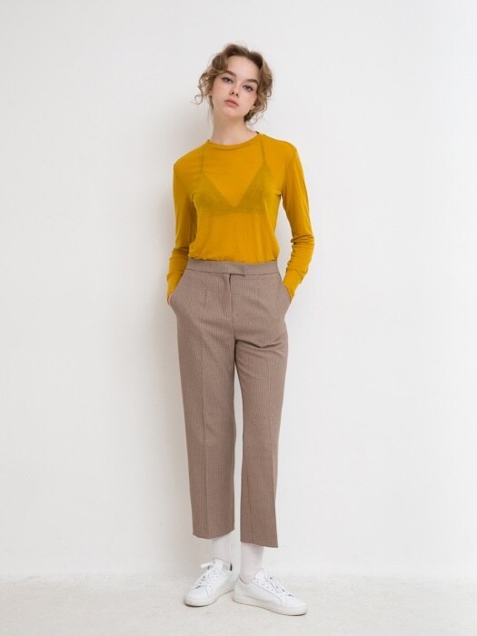 Basic Knit Mustard