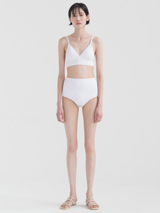 Triangle Bikini - White