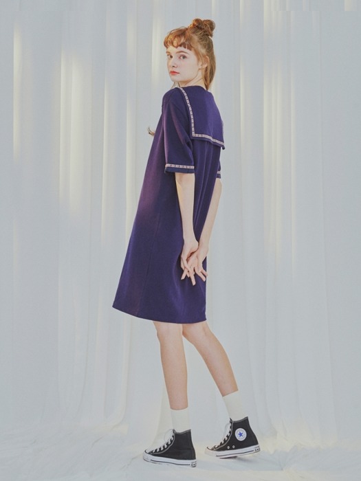 SAILOR ETHNIC DRESS [NAVY]