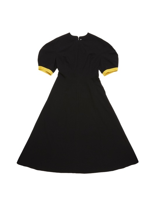 [단독] POSITANO bishop short sleeve dress (2colors)