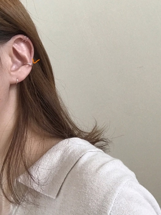 Line middle earcuff