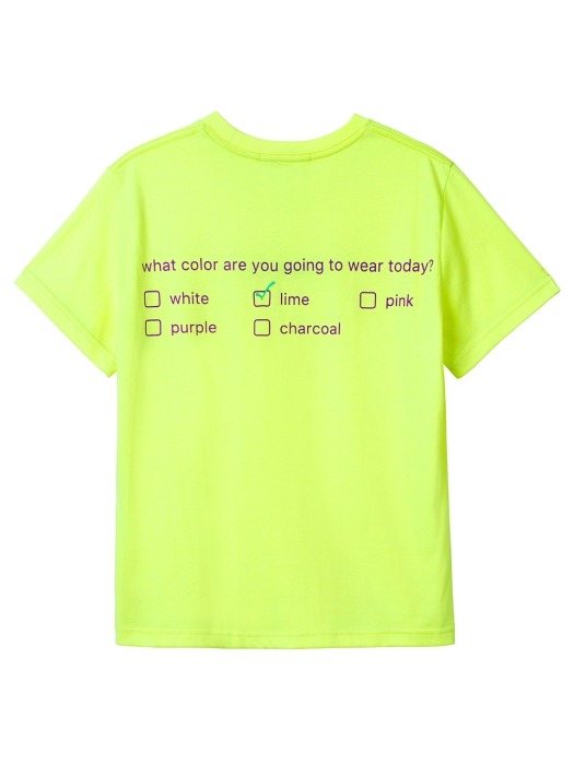 #Instantgram T-shirt(Yellow)
