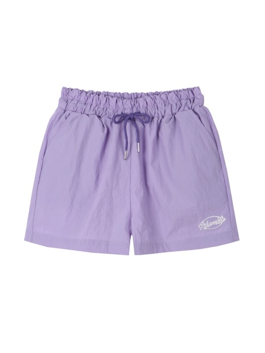 logo nylon shorts - PP