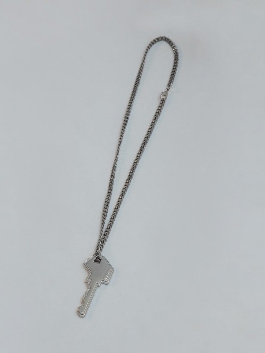 Ader key necklace [Long] Silver