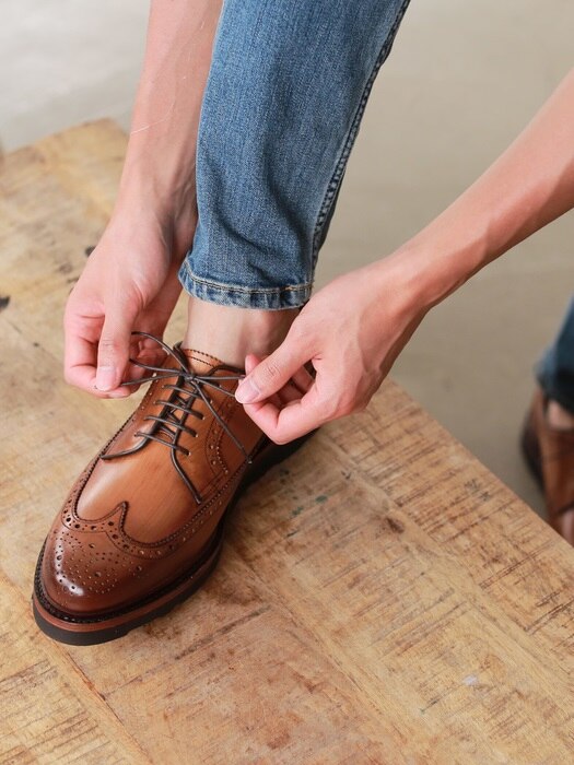 Albani Goodyear-Welt Vibram Yellow-brown #5540