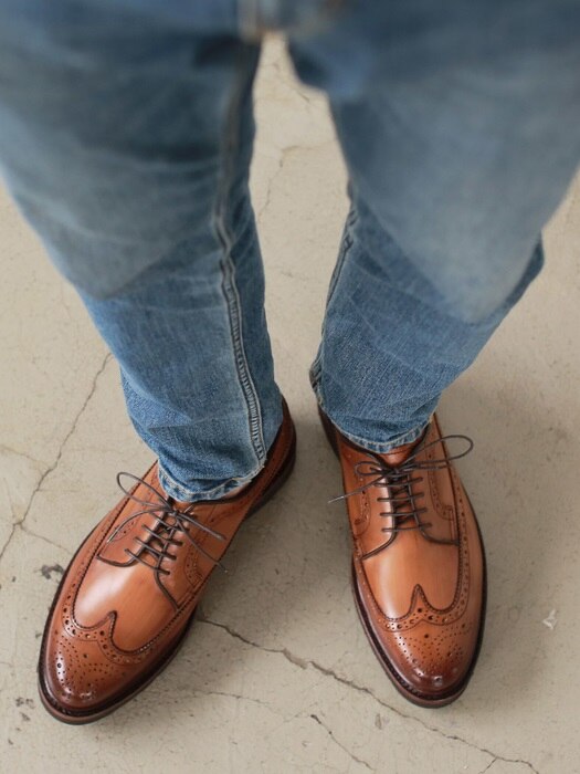 Albani Goodyear-Welt Vibram Yellow-brown #5540