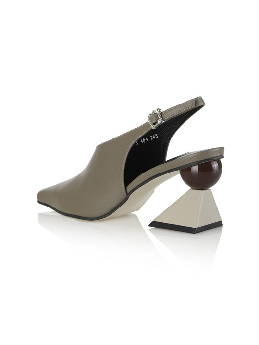 Selina Sling-Backs / S404 Mud+Ash Beige