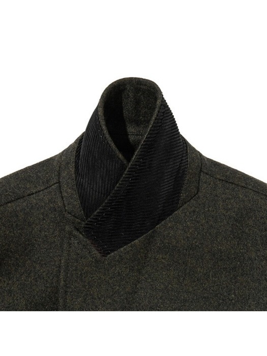 [아울렛 전용] wool boucle double coat_C9CAW20853KHX