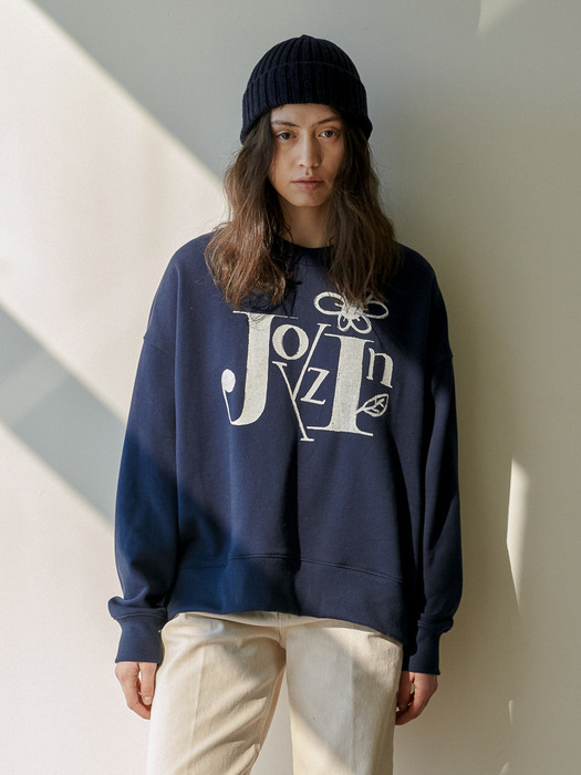 Tree Logo  Sweatshirt (Navy)