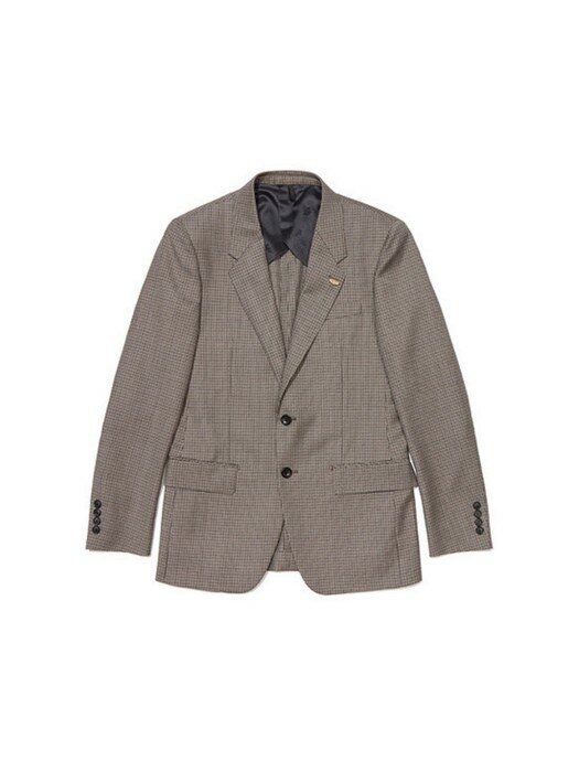 micro houndtooth check suit jacket_CWFBM20334BEX