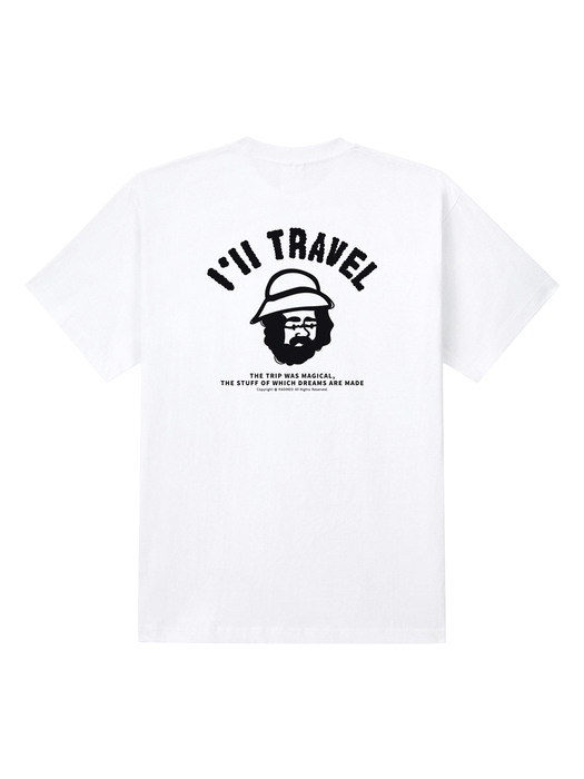 TRAVELER WHITE T-SHIRTS